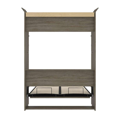 Bestar - Versatile 64W Full Murphy Bed in Walnut Grey - 42183-000035 veiw 10