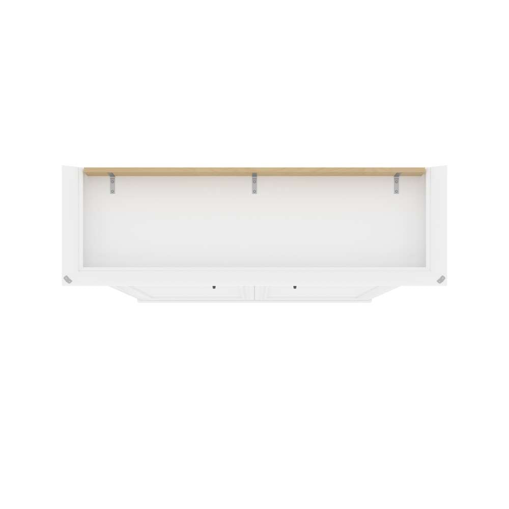 Bestar - Versatile 64W Full Murphy Bed in White - 40183-17 veiw 5