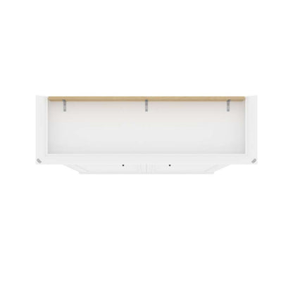 Bestar - Versatile 64W Full Murphy Bed in White - 40183-17 veiw 5