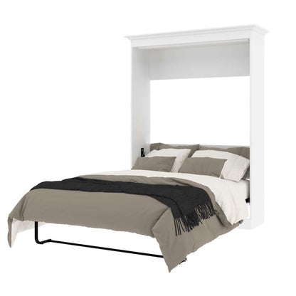 Bestar - Versatile 64W Full Murphy Bed in White - 40183-17 veiw 7