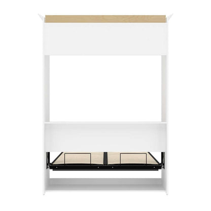 Bestar - Versatile 64W Full Murphy Bed in White - 40183-17 veiw 10