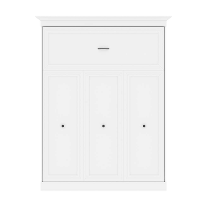 Bestar - Versatile 70W Queen Murphy Bed in White - 40184-17 veiw 2