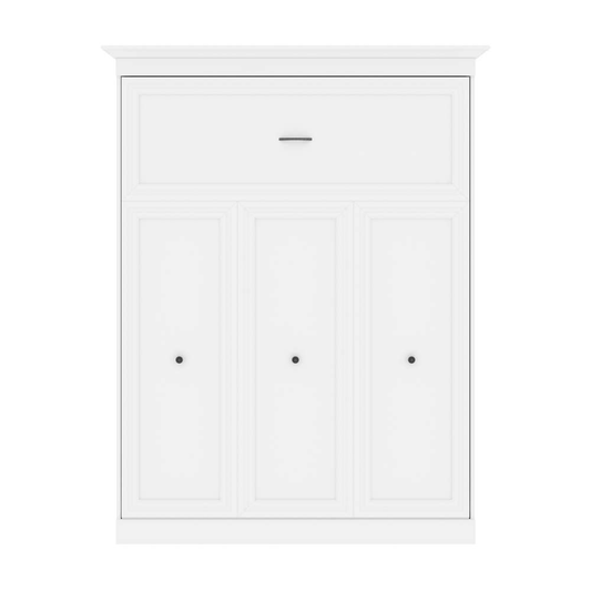 Bestar - Versatile 70W Queen Murphy Bed in White - 40184-17 veiw 2