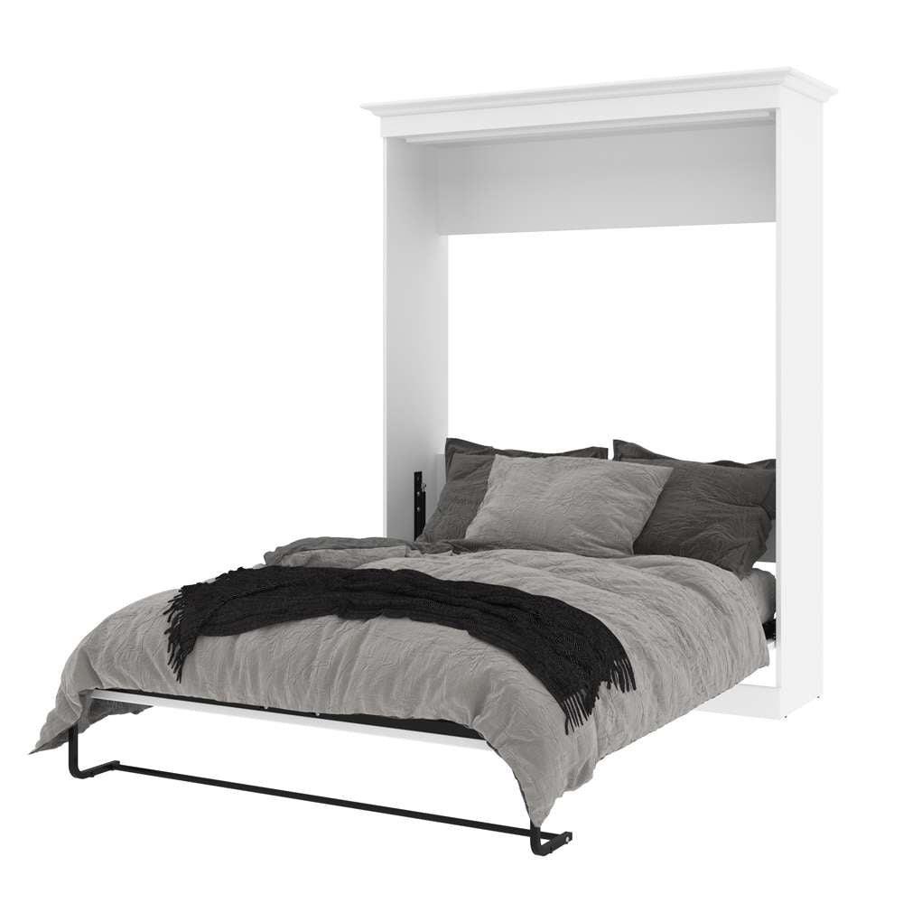 Bestar - Versatile 70W Queen Murphy Bed in White - 40184-17 veiw 7