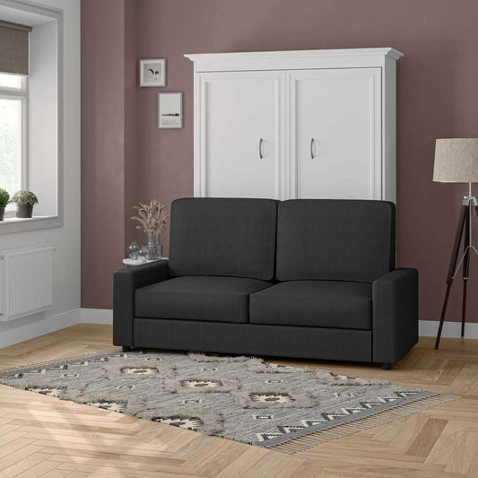 Bestar - Versatile Full Murphy Bed with Sofa (73W) in White - 40720-000017 veiw 2