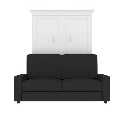 Bestar - Versatile Full Murphy Bed with Sofa (73W) in White - 40720-000017 veiw 4