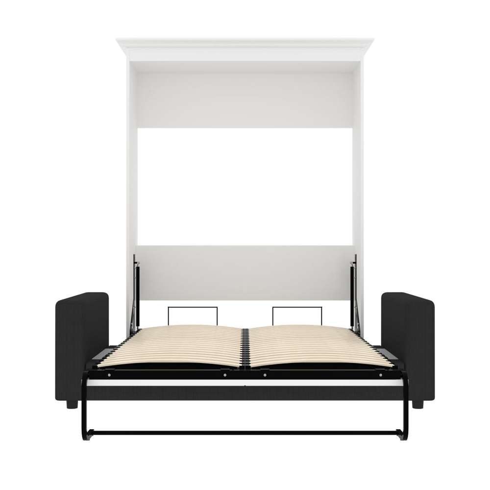 Bestar - Versatile Full Murphy Bed with Sofa (73W) in White - 40720-000017 veiw 10