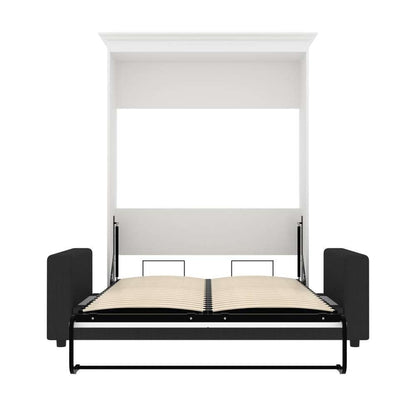 Bestar - Versatile Full Murphy Bed with Sofa (73W) in White - 40720-000017 veiw 10