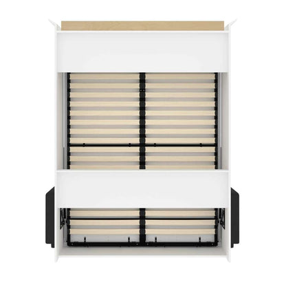 Bestar - Versatile Queen Murphy Bed with Sofa (78W) in White - 40721-000017 veiw 5