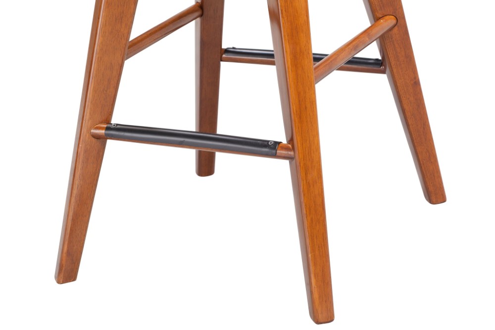 Boraam - 24in Bali Swivel Stool in Walnut - 55124 veiw 3