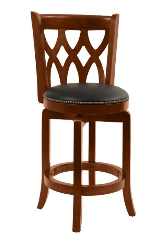 Boraam - 24in Cathedral Swivel Stool in Cherry - 40324 veiw 1