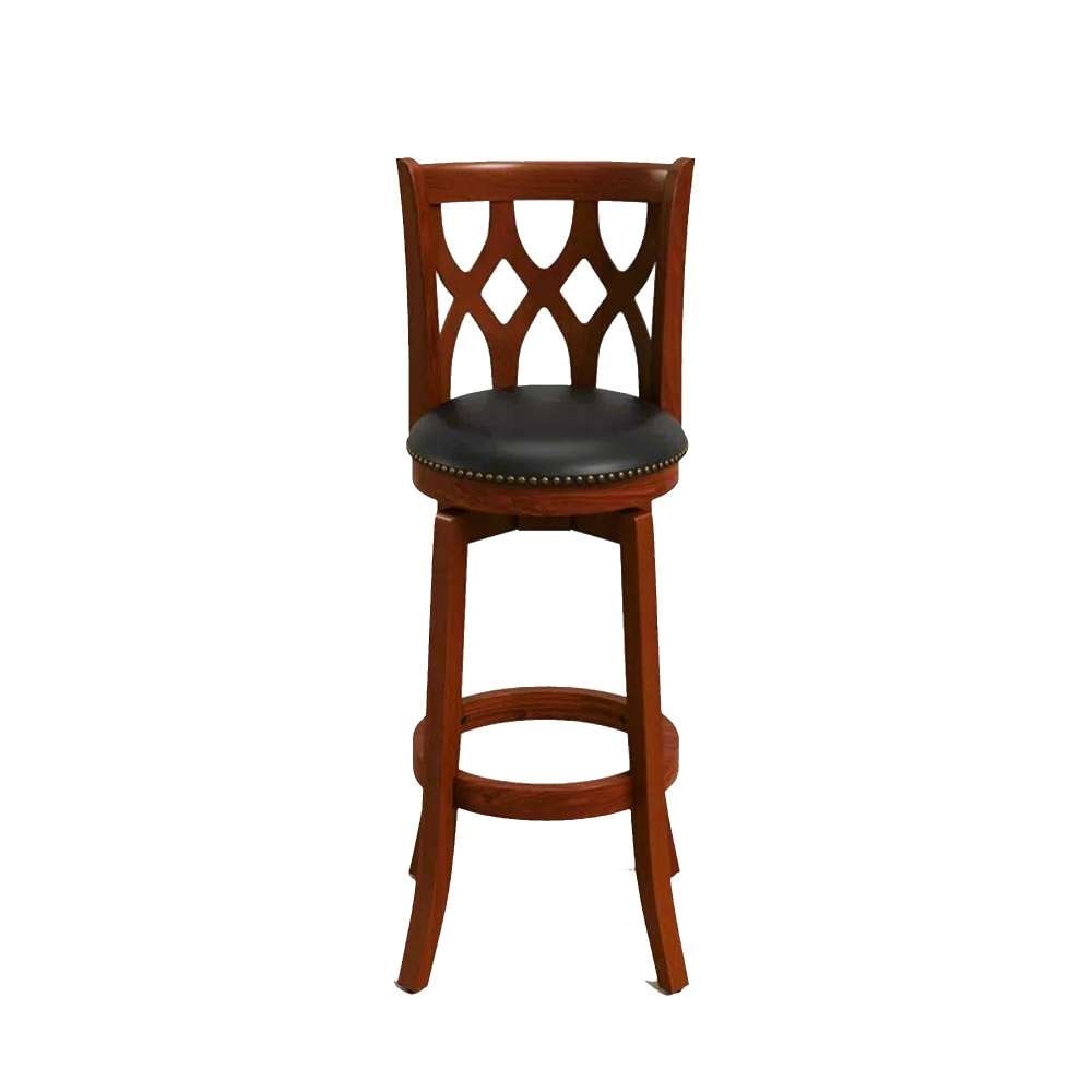 Boraam - 29in Cathedral Swivel Stool in Cherry - 40329 veiw 3