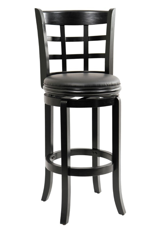 Boraam - 29in Kyoto Swivel Stool in Black - 45230 veiw 1