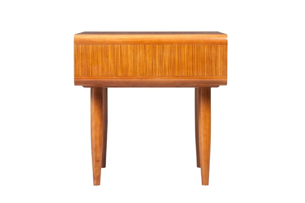 Boraam - Zebra Series Alborg End Table in Walnut - 33511 veiw 2