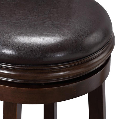 Boraam - Augusta Swivel Bar Stool - Cappuccino/Dark Brown - 46829 veiw 8