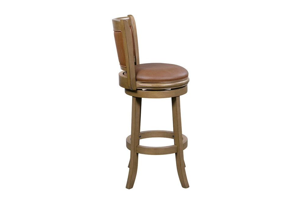 Boraam - Augusta Swivel Counter Stool - Distressed Sandrift - 58824 veiw 3