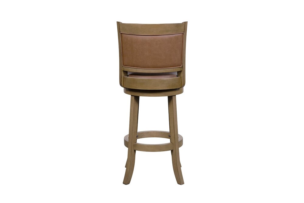 Boraam - Augusta Swivel Counter Stool - Distressed Sandrift - 58824 veiw 4