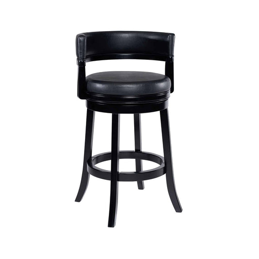Boraam - Balen Bar Height Swivel Stool - Black - 90329 view 1