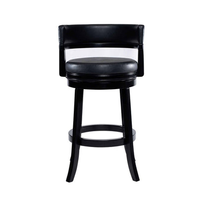 Boraam - Balen Bar Height Swivel Stool - Black - 90329 view 2