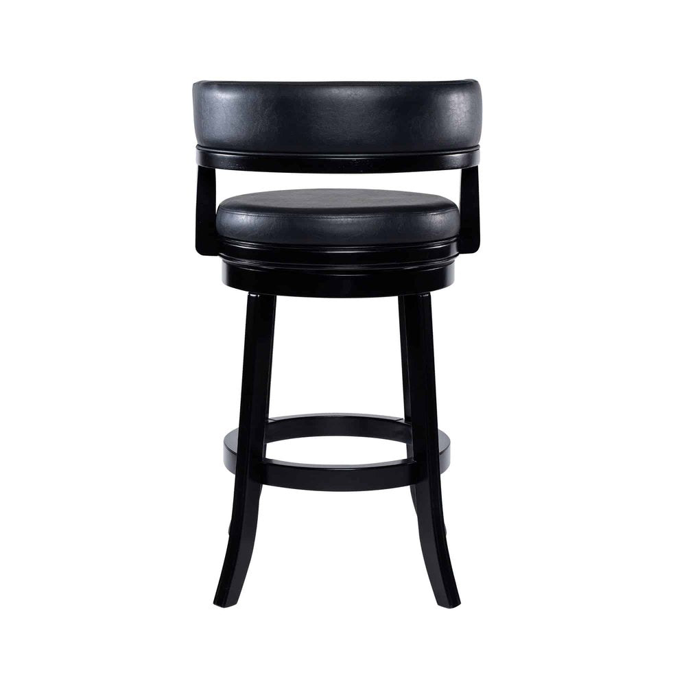 Boraam - Balen Bar Height Swivel Stool - Black - 90329 view 4