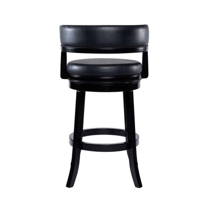 Boraam - Balen Bar Height Swivel Stool - Black - 90329 view 4