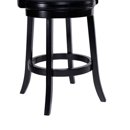 Boraam - Balen Bar Height Swivel Stool - Black - 90329 view 7