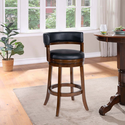 Boraam - Balen Swivel Bar Stool - Cappuccino Finish - 91329 view 8