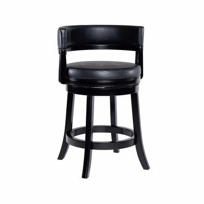 Boraam - Balen Swivel Counter Stool - Black - 90324 view 1