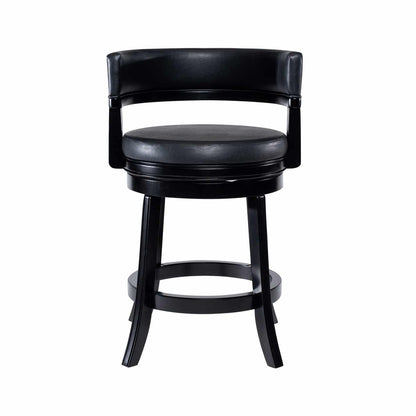 Boraam - Balen Swivel Counter Stool - Black - 90324 view 2