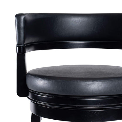 Boraam - Balen Swivel Counter Stool - Black - 90324 view 5