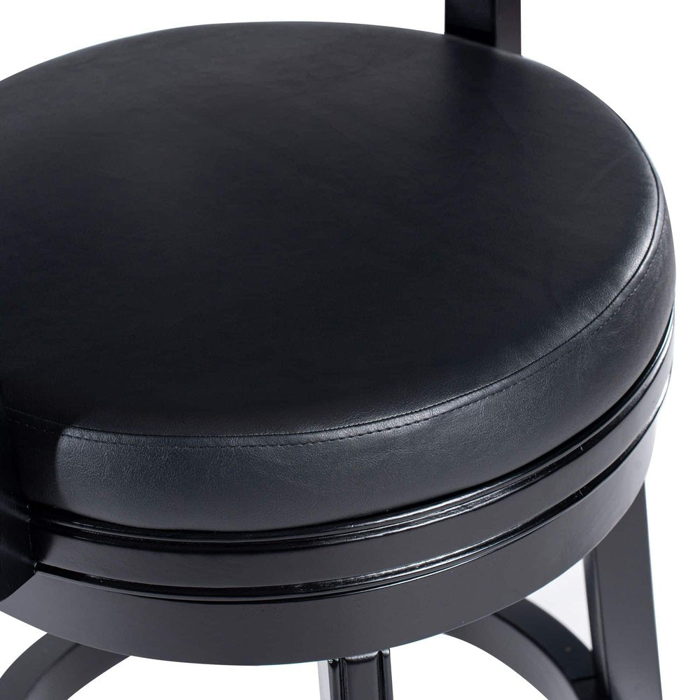Boraam - Balen Swivel Counter Stool - Black - 90324 view 6