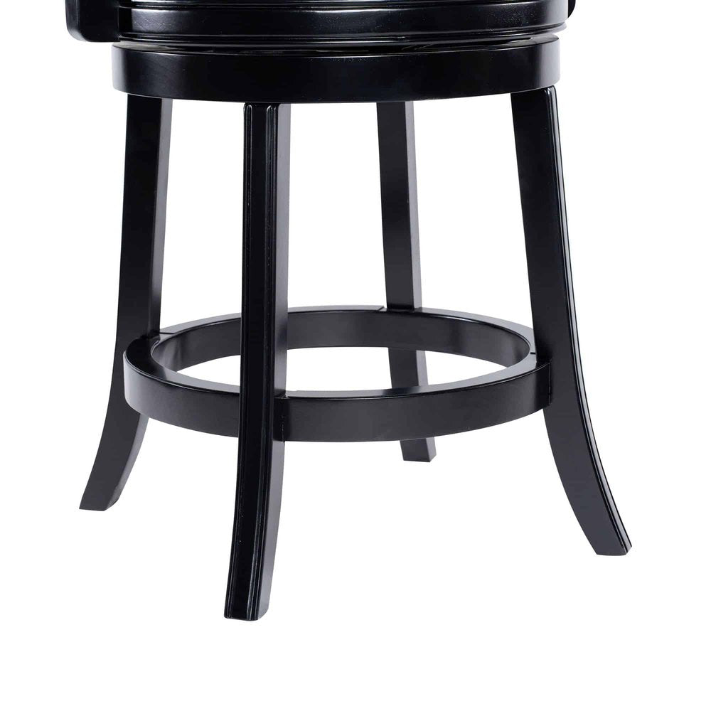 Boraam - Balen Swivel Counter Stool - Black - 90324 view 7