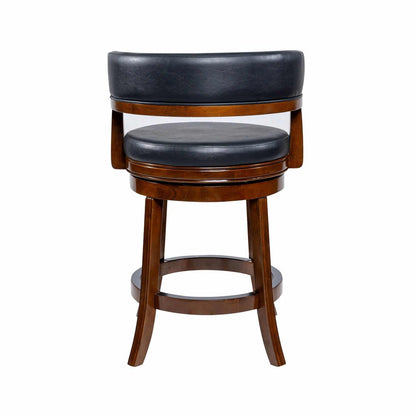 Boraam - Balen Swivel Counter Stool - Cappuccino Finish - 91324 view 4