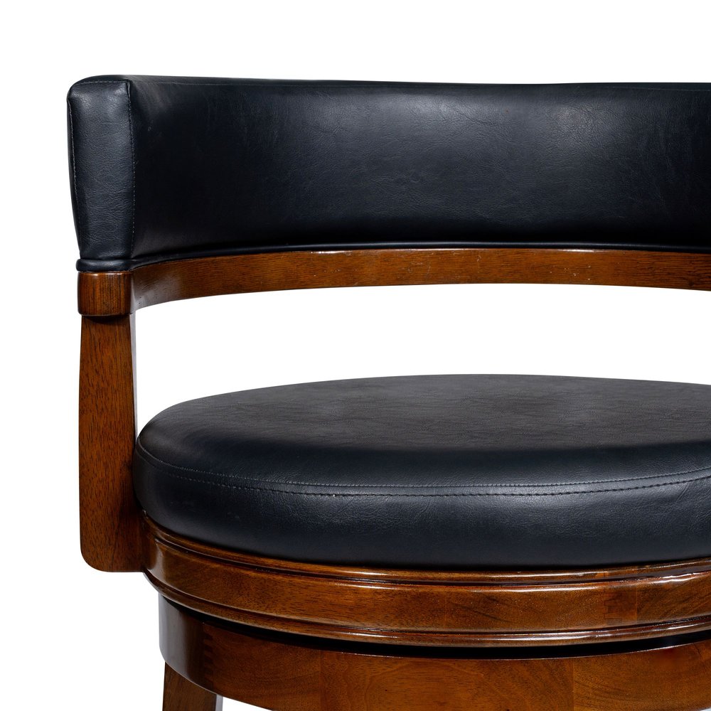 Boraam - Balen Swivel Counter Stool - Cappuccino Finish - 91324 view 5