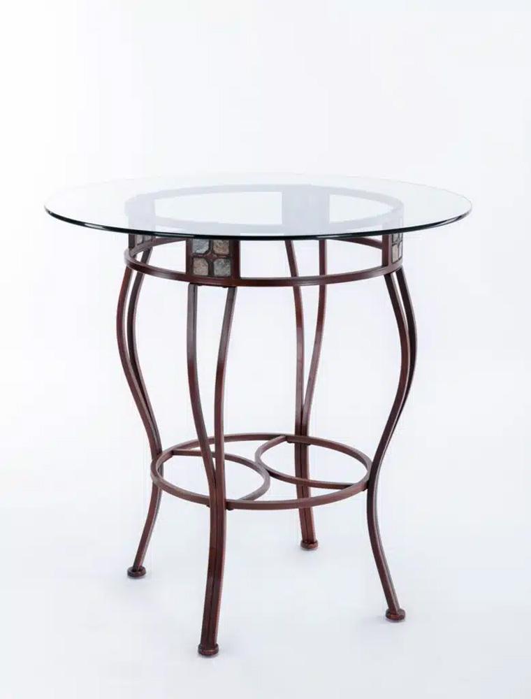 Boraam - Beau 36in Height 3-Piece Pub Set - Brown - 83416 veiw 3