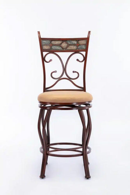Boraam - Beau 36in Height 3-Piece Pub Set - Brown - 83416 veiw 6