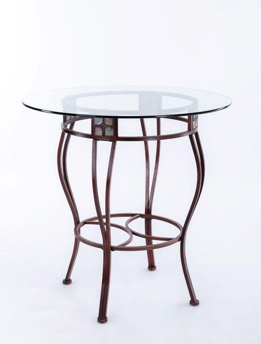 Boraam - Beau 36in Height Pub Table - Brown - 70416 veiw 1