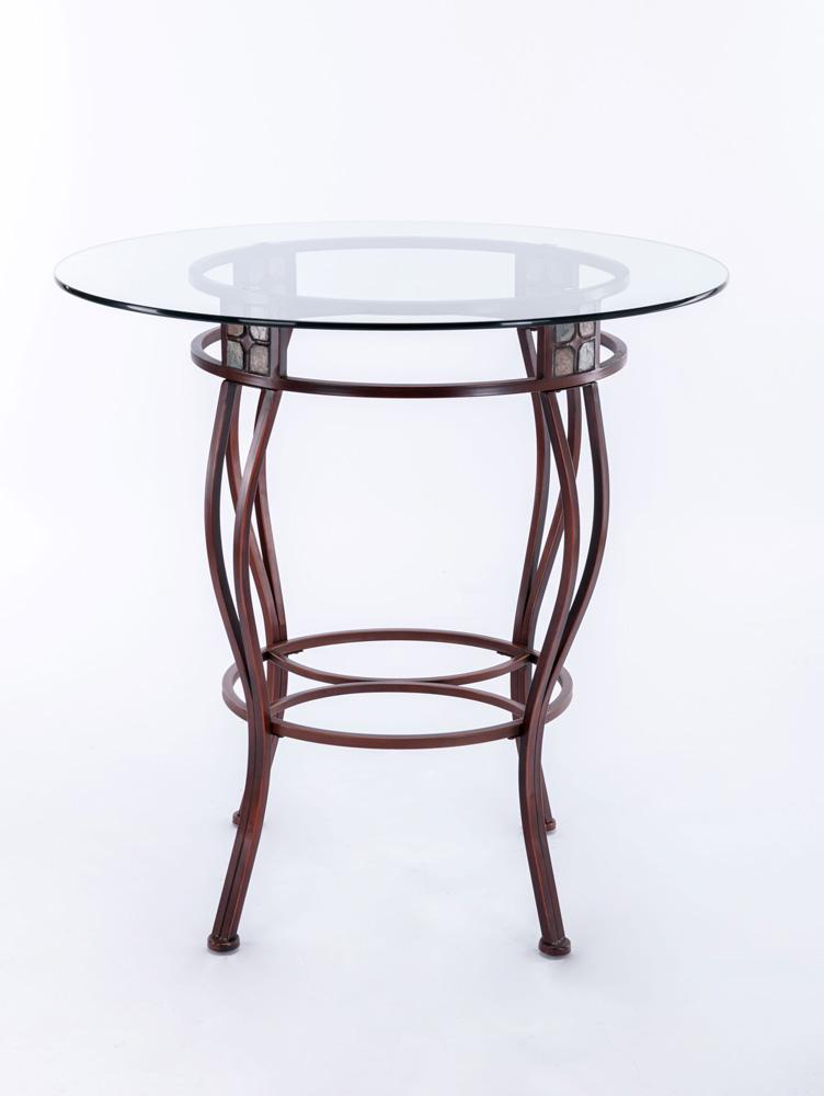 Boraam - Beau 36in Height Pub Table - Brown - 70416 veiw 3