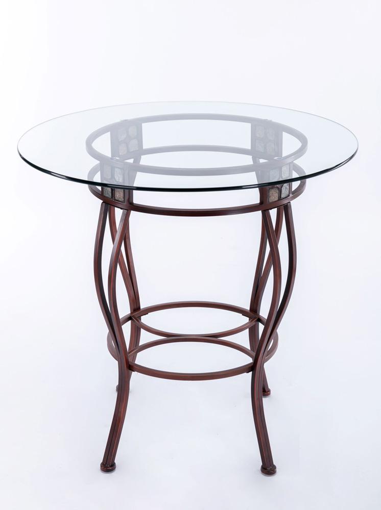 Boraam - Beau 36in Height Pub Table - Brown - 70416 veiw 4