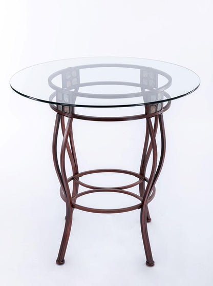 Boraam - Beau 36in Height Pub Table - Brown - 70416 veiw 4