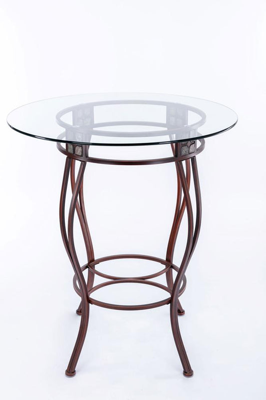 Boraam - Beau 42in Height Pub Table - Brown - 70516 veiw 1