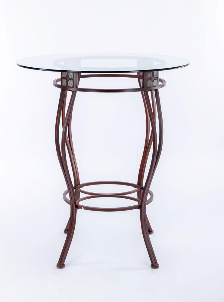 Boraam - Beau 42in Height Pub Table - Brown - 70516 veiw 2