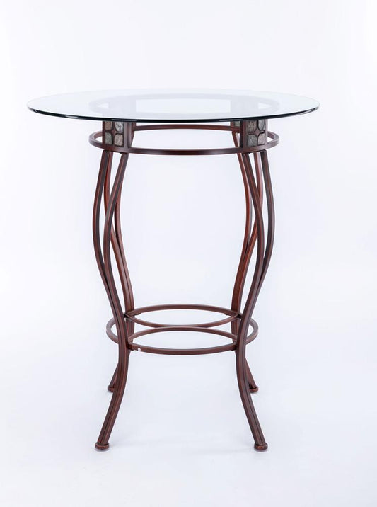 Boraam - Beau 42in Height Pub Table - Brown - 70516 veiw 2