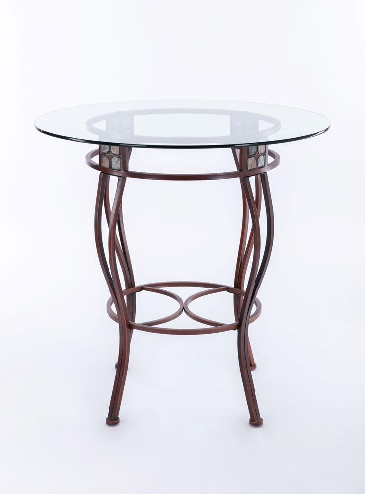 Boraam - Beau 42in Height Pub Table - Brown - 70516 veiw 3