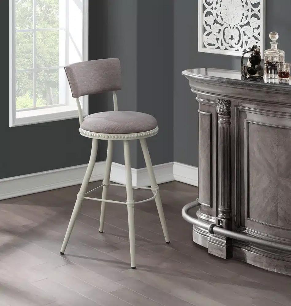 Boraam - Benton Adjustable Barstool - Light Gray/Beige Finish - 80752_BOR veiw 3