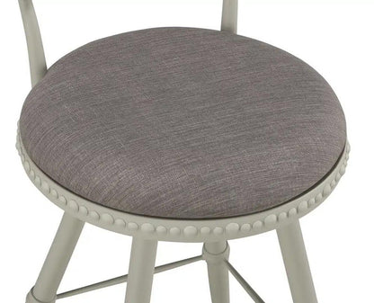 Boraam - Benton Adjustable Barstool - Light Gray/Beige Finish - 80752_BOR veiw 5