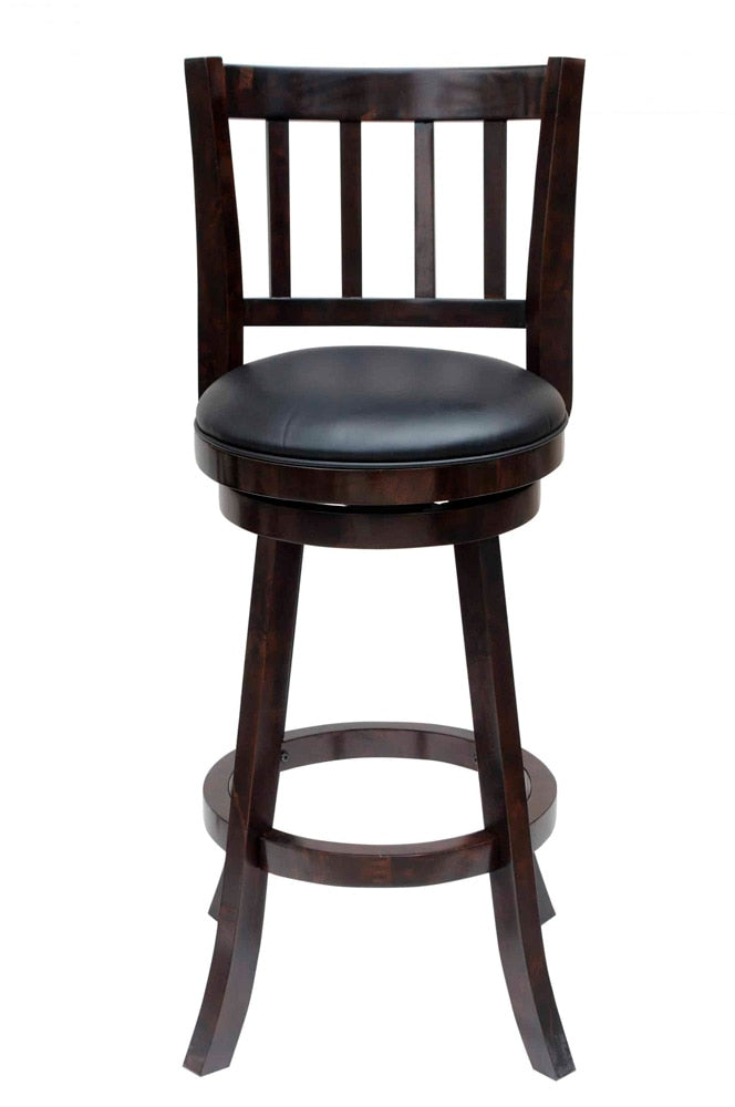 Boraam - Bloomington Swivel Bar Stool - Cappuccino - 60829 veiw 1