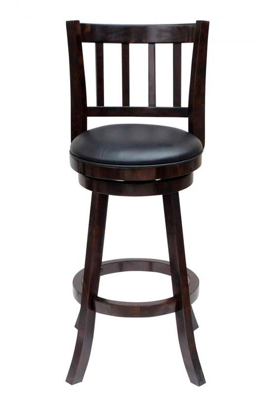 Boraam - Bloomington Swivel Bar Stool - Cappuccino - 60829 veiw 1