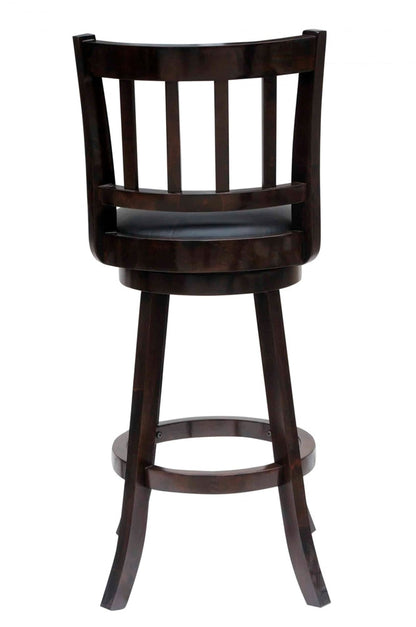 Boraam - Bloomington Swivel Bar Stool - Cappuccino - 60829 veiw 4