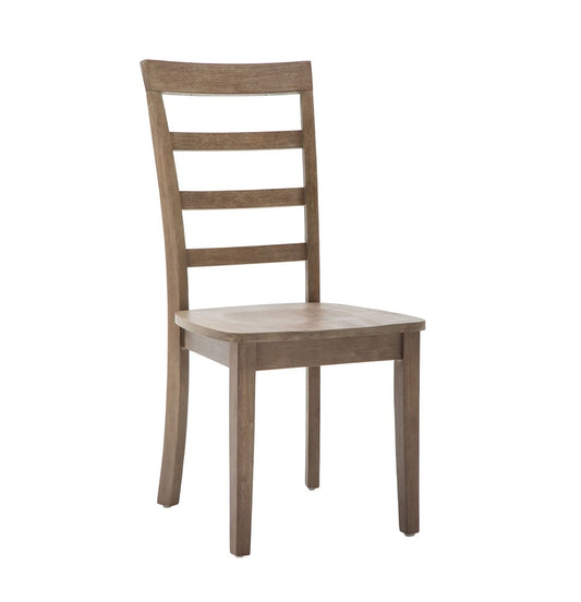 Boraam - Boulder Dining Chairs, Set of 2 - Barnwood Wire-Brush - 71026 veiw 2